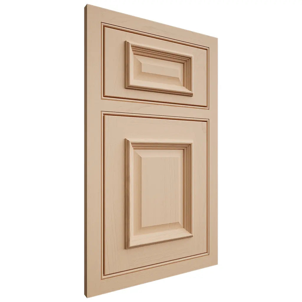 Shiloh Cabinetry Beaded Inset Montgomery Maple Plain Cut Natural Door
