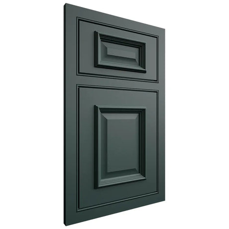 Shiloh Cabinetry Beaded Inset Montgomery Paintable Billiard Green Door