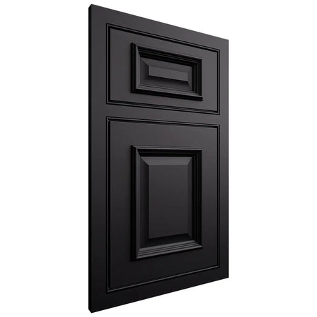 Shiloh Cabinetry Beaded Inset Montgomery Paintable Black Door
