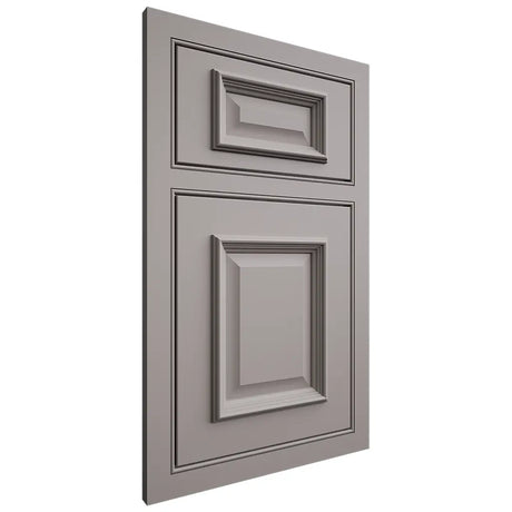 Shiloh Cabinetry Beaded Inset Montgomery Paintable Dovetail Gray Door