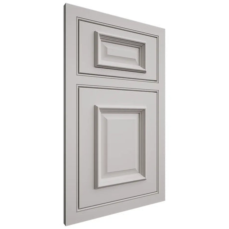 Shiloh Cabinetry Beaded Inset Montgomery Paintable Mindful Gray Door