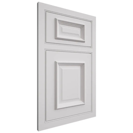 Shiloh Cabinetry Beaded Inset Montgomery Paintable Polar Door