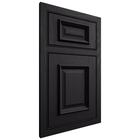 Shiloh Cabinetry Beaded Inset Montgomery Poplar Plain Cut Harbor Door