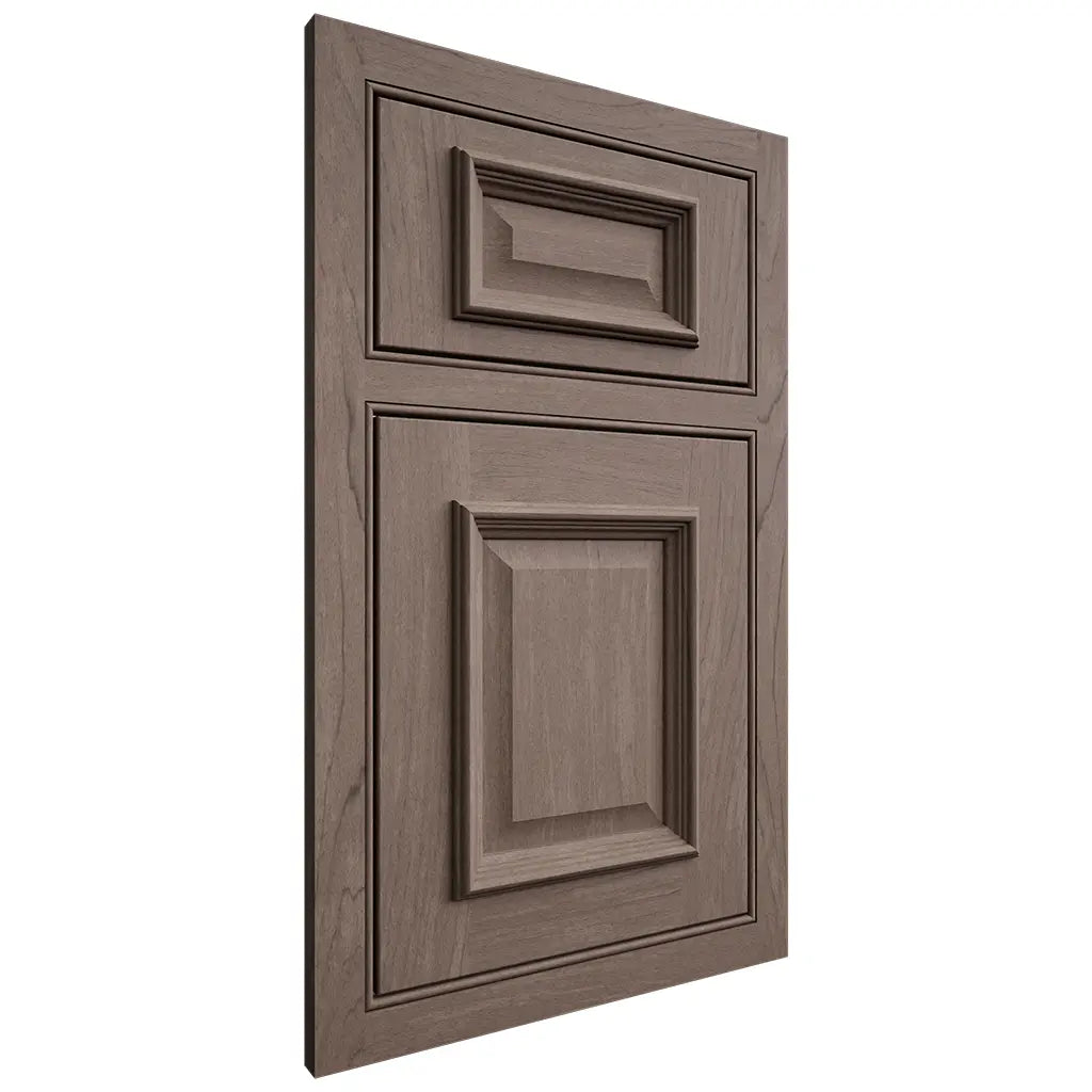 Shiloh Cabinetry Beaded Inset Montgomery Poplar Plain Cut River Rock Door