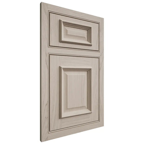 Shiloh Cabinetry Beaded Inset Montgomery Poplar Plain Cut Seagull Door