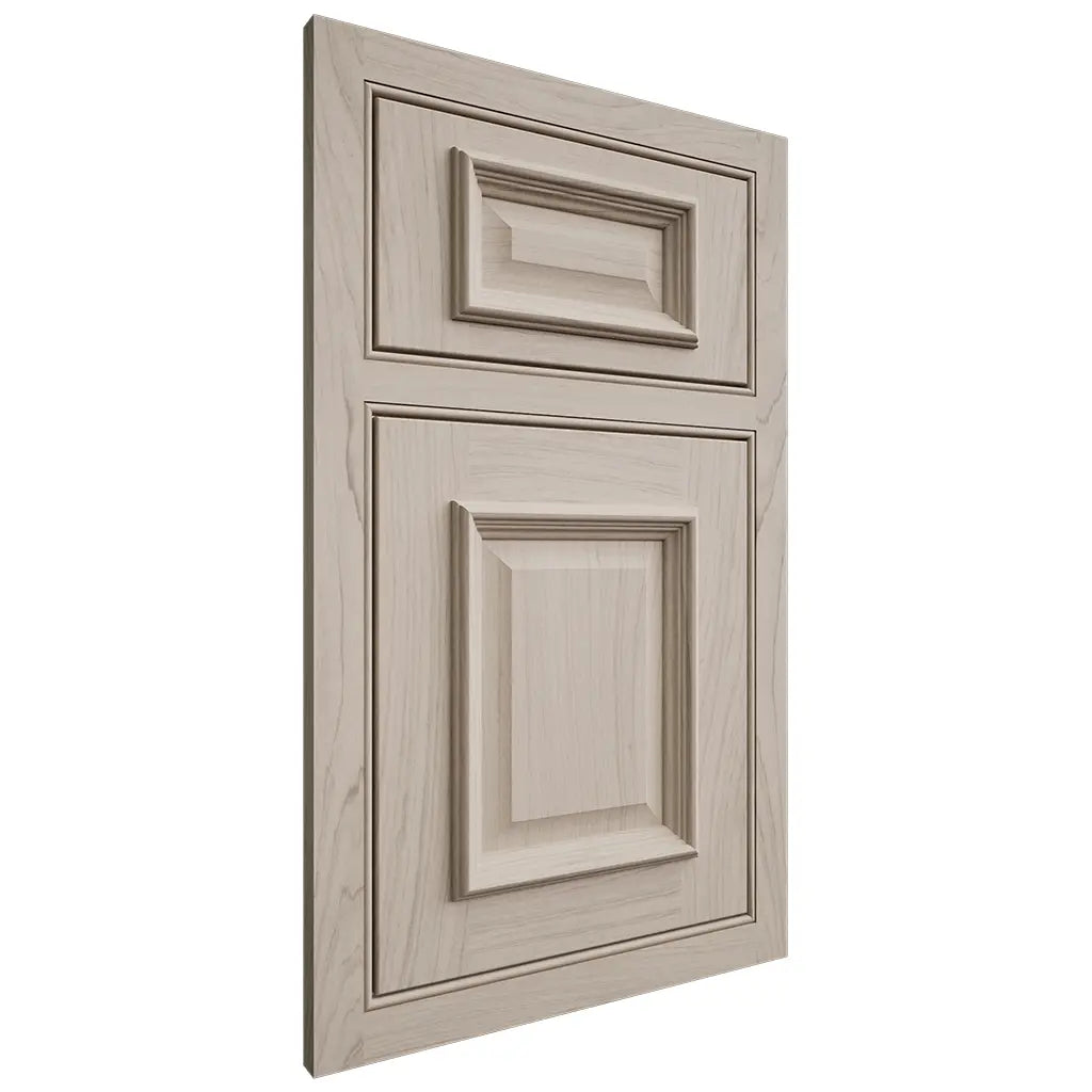 Shiloh Cabinetry Beaded Inset Montgomery Poplar Plain Cut Seagull Door