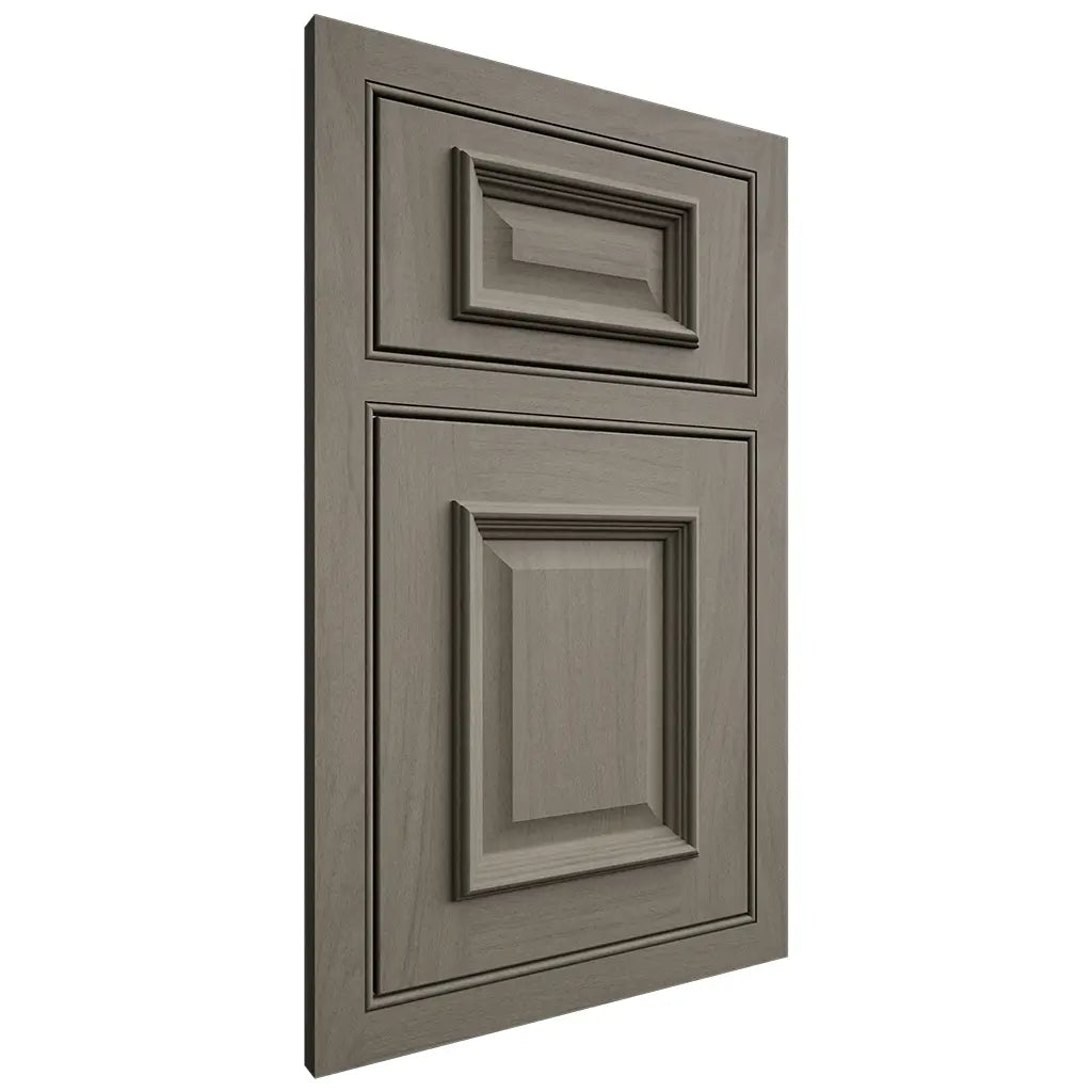 Shiloh Cabinetry Beaded Inset Montgomery Poplar Plain Cut Thyme Door