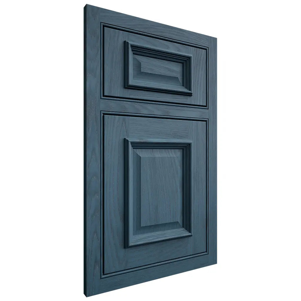 Shiloh Cabinetry Beaded Inset Montgomery Red Oak Plain Cut Hudson Door