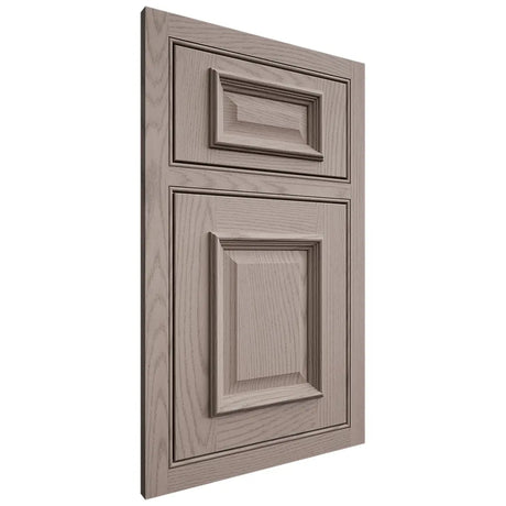 Shiloh Cabinetry Beaded Inset Montgomery Red Oak Plain Cut Sterling Door
