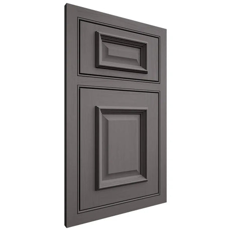 Shiloh Cabinetry Beaded Inset Montgomery Walnut Plain Cut Cadet Door
