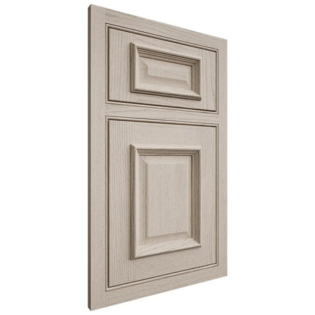 Shiloh Cabinetry Beaded Inset Montgomery Walnut Plain Cut Seagull Door