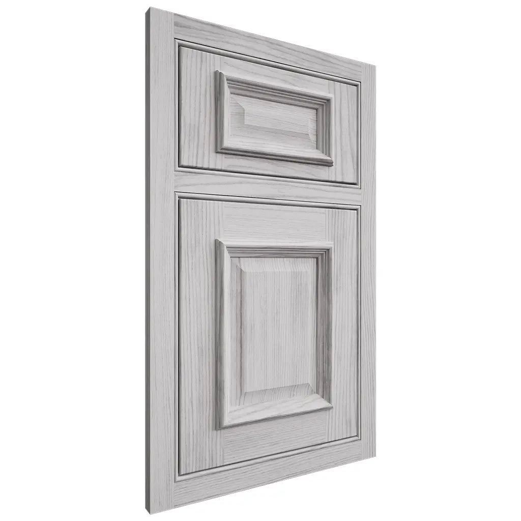 Shiloh Cabinetry Beaded Inset Montgomery Walnut Plain Cut Stratus Door