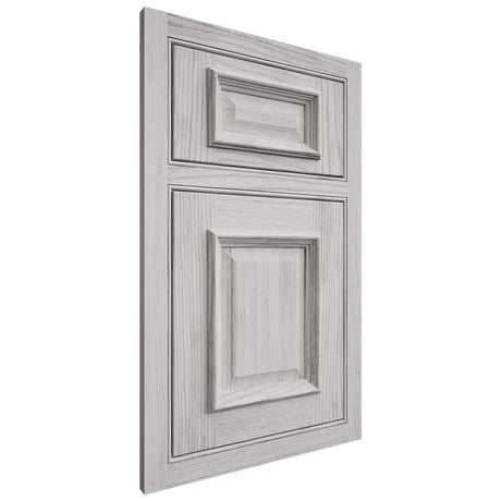 Shiloh Cabinetry Beaded Inset Montgomery Walnut Plain Cut Stratus Door
