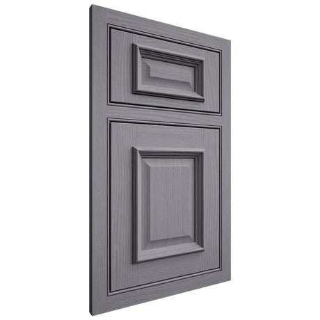Shiloh Cabinetry Beaded Inset Montgomery White Oak Plain Cut Cadet Door