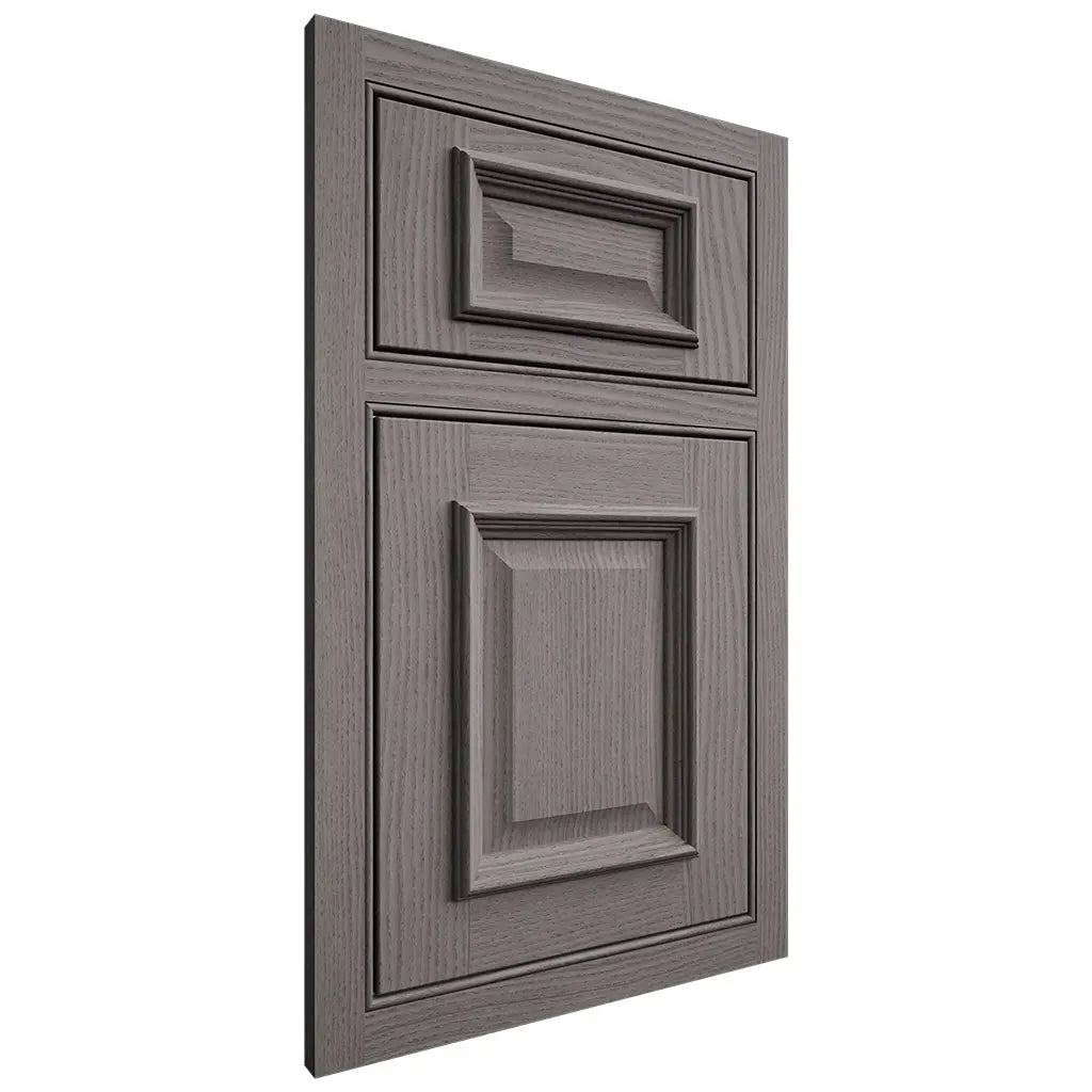 Shiloh Cabinetry Beaded Inset Montgomery White Oak Plain Cut Flagstone Door