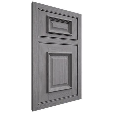 Shiloh Cabinetry Beaded Inset Montgomery White Oak Plain Cut Sterling Door