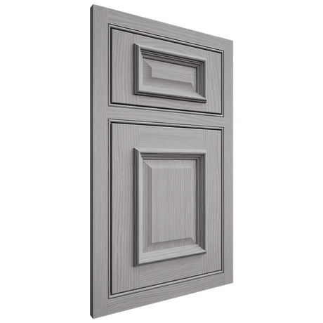 Shiloh Cabinetry Beaded Inset Montgomery White Oak Plain Cut Stratus Door