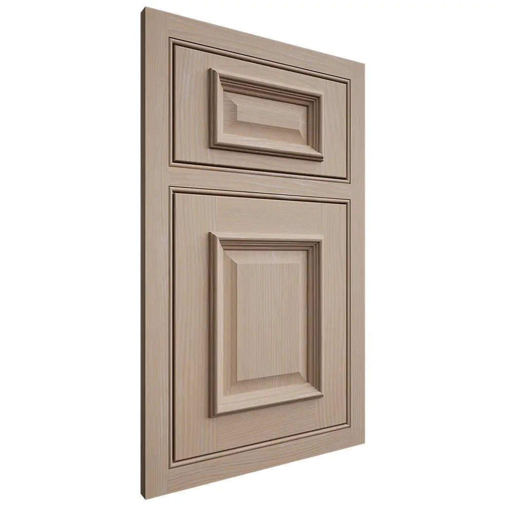 Shiloh Cabinetry Beaded Inset Montgomery White Oak Plain Cut Straw Door