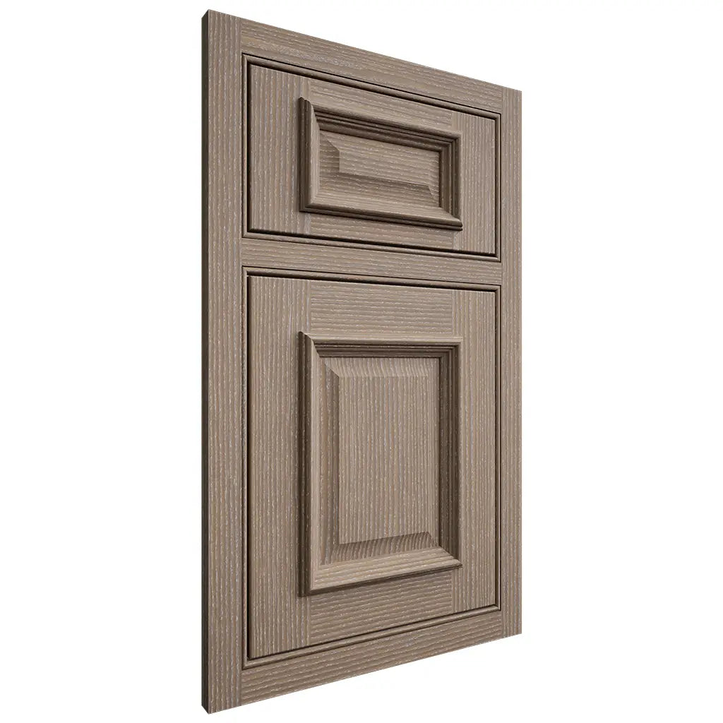Shiloh Cabinetry Beaded Inset Montgomery White Oak Rift Cut Almond Door