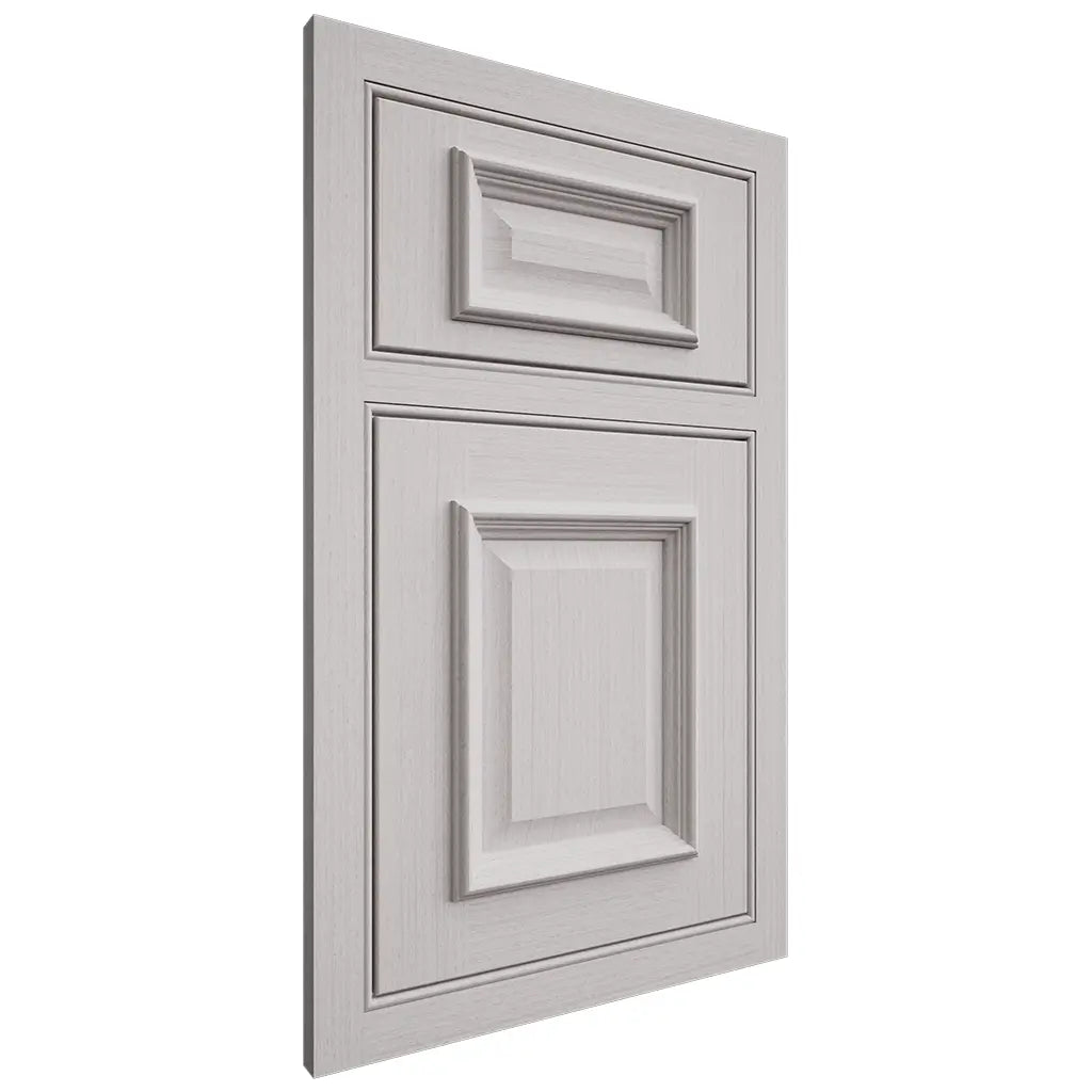 Shiloh Cabinetry Beaded Inset Montgomery White Oak Rift Cut Cotton Door