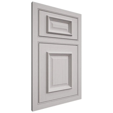 Shiloh Cabinetry Beaded Inset Montgomery White Oak Rift Cut Cotton Door