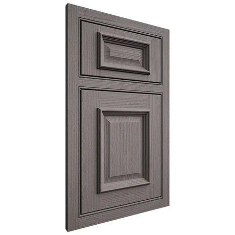 Shiloh Cabinetry Beaded Inset Montgomery White Oak Rift Cut Flagstone Door