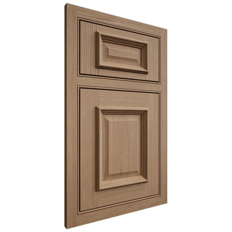 Shiloh Cabinetry Beaded Inset Montgomery White Oak Rift Cut Natural Door