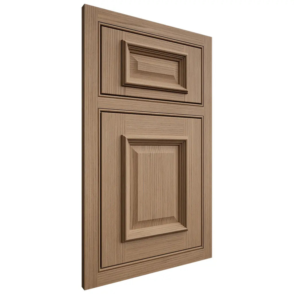 Shiloh Cabinetry Beaded Inset Montgomery White Oak Rift Cut Natural Door