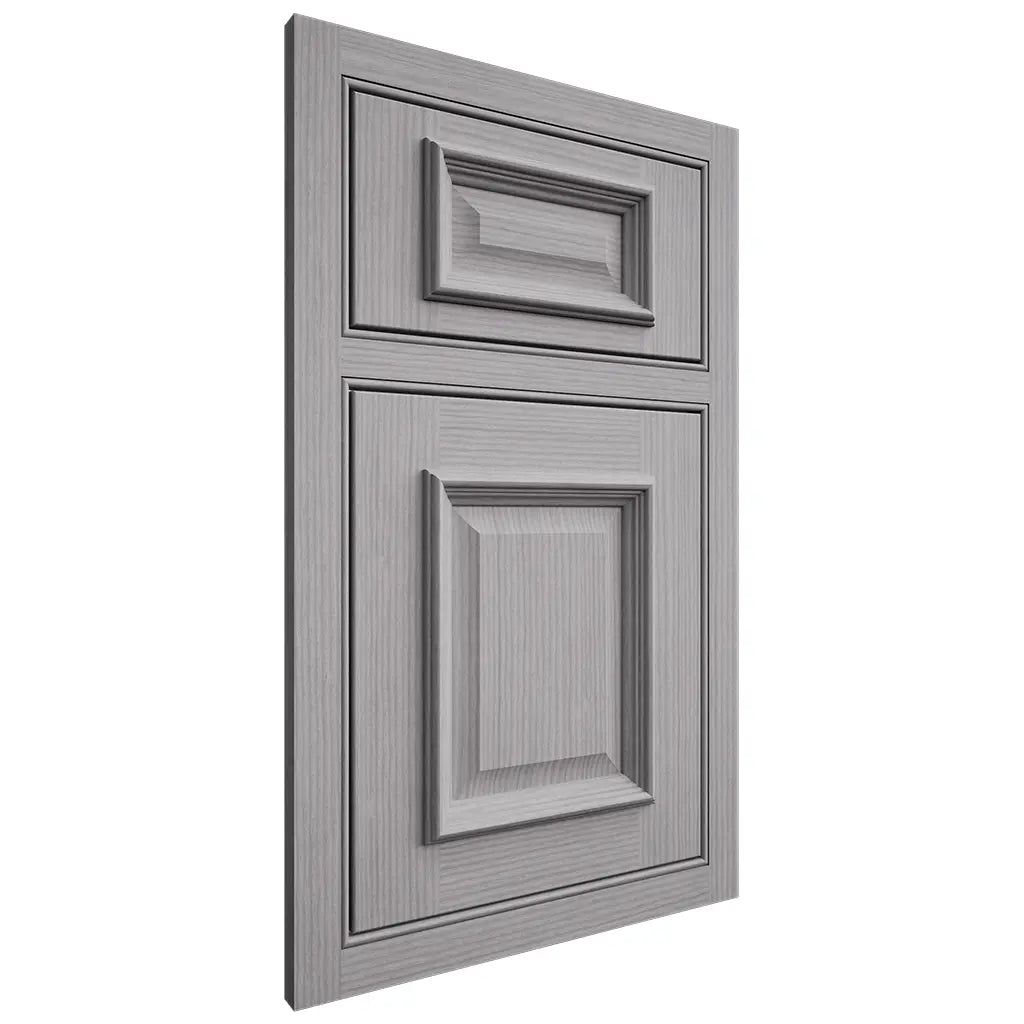 Shiloh Cabinetry Beaded Inset Montgomery White Oak Rift Cut Stratus Door