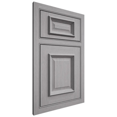 Shiloh Cabinetry Beaded Inset Montgomery White Oak Rift Cut Stratus Door