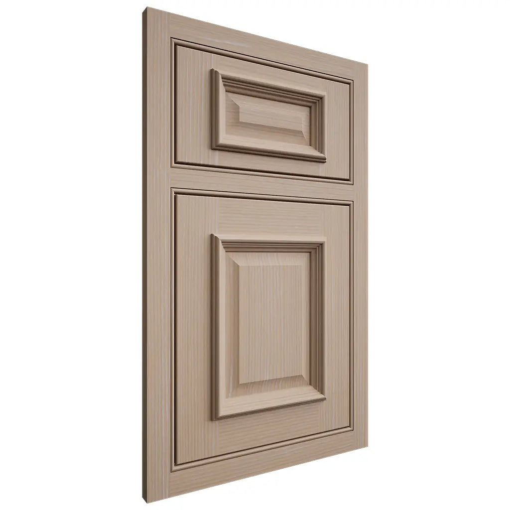 Shiloh Cabinetry Beaded Inset Montgomery White Oak Rift Cut Straw Door