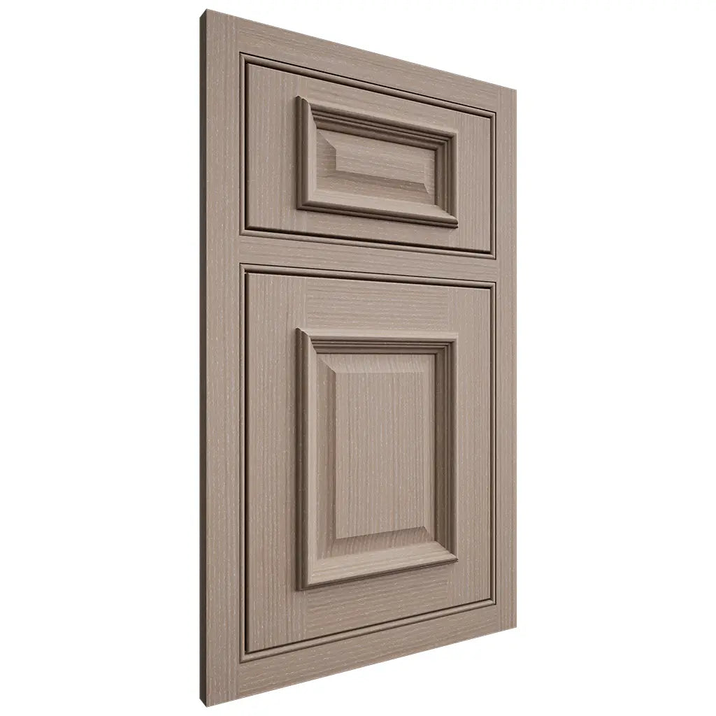 Shiloh Cabinetry Beaded Inset Montgomery White Oak Rift Cut Whitewash Door
