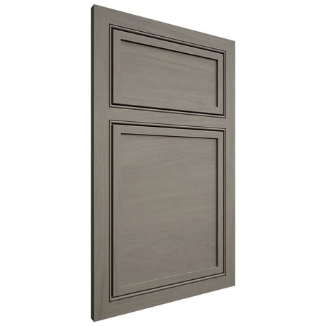 Shiloh Cabinetry Beaded Inset Napa Horizontal Alder Plain Cut Thyme Door