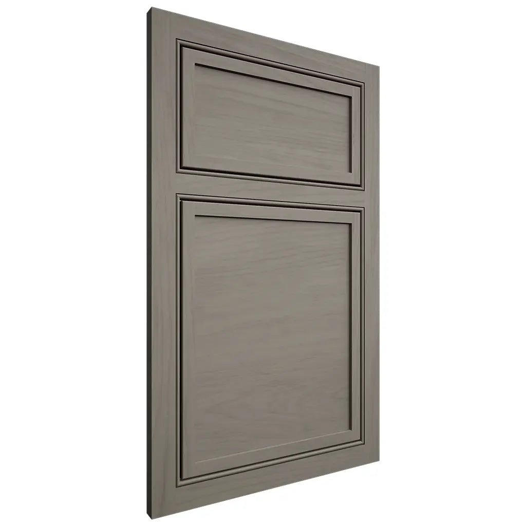 Shiloh Cabinetry Beaded Inset Napa Horizontal Alder Plain Cut Thyme Door