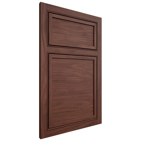 Shiloh Cabinetry Beaded Inset Napa Horizontal Cherry Plain Cut Bourbon Door