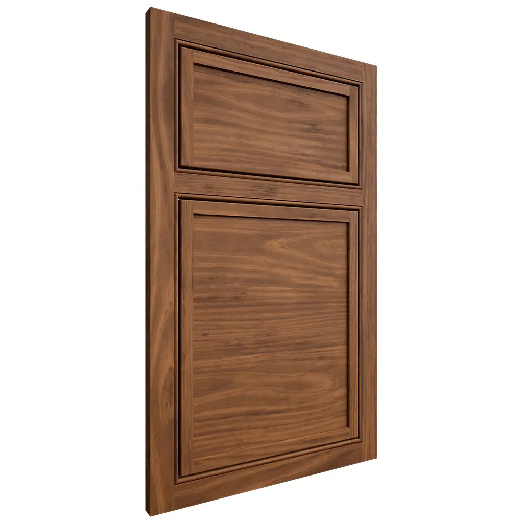 Shiloh Cabinetry Beaded Inset Napa Horizontal Cherry Plain Cut Carob Door