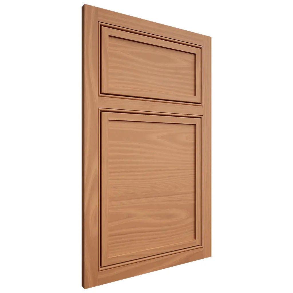 Shiloh Cabinetry Beaded Inset Napa Horizontal Cherry Plain Cut Natural Door