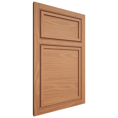 Shiloh Cabinetry Beaded Inset Napa Horizontal Cherry Plain Cut Natural Door