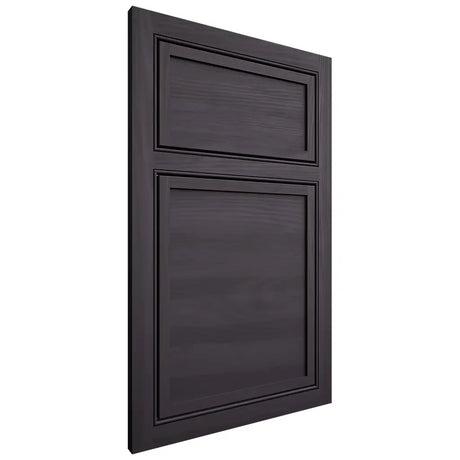 Shiloh Cabinetry Beaded Inset Napa Horizontal Hickory Plain Cut Harbor Door
