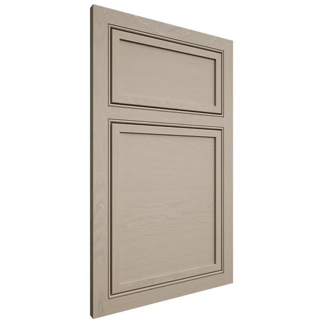 Shiloh Cabinetry Beaded Inset Napa Horizontal Maple Plain Cut Pebble Door