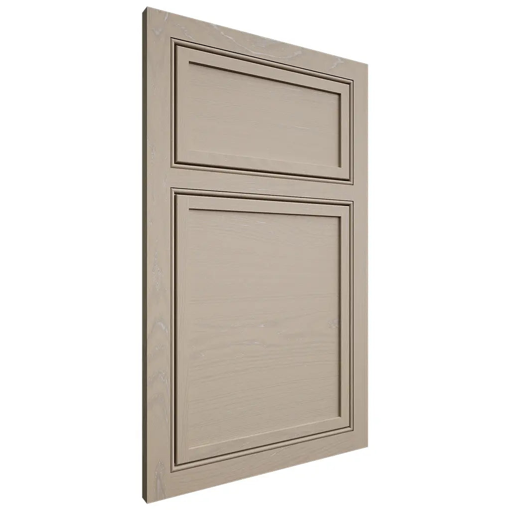 Shiloh Cabinetry Beaded Inset Napa Horizontal Maple Plain Cut Pebble Door