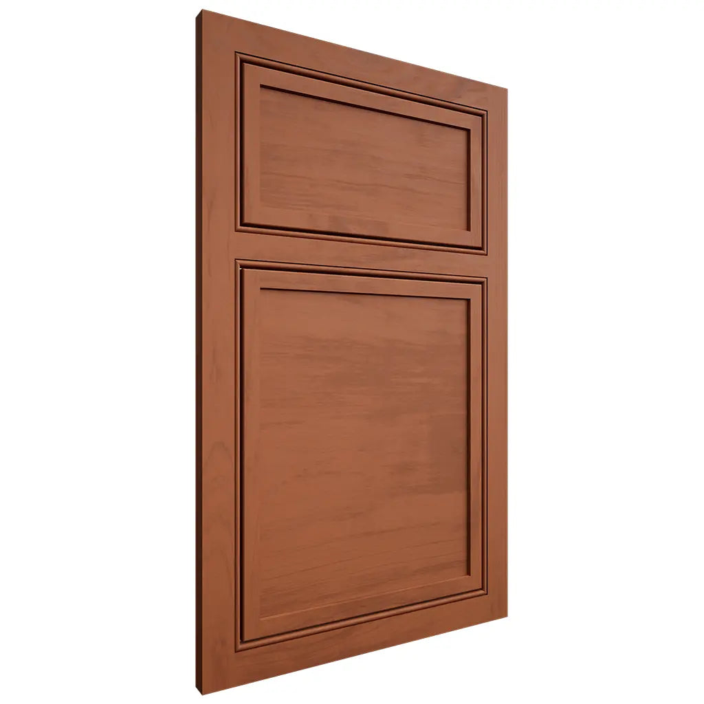 Shiloh Cabinetry Beaded Inset Napa Horizontal Maple Plain Cut Spice Door