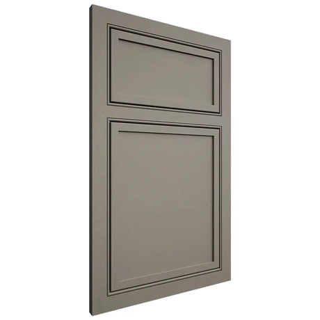 Shiloh Cabinetry Beaded Inset Napa Horizontal Maple Plain Cut Thyme Door