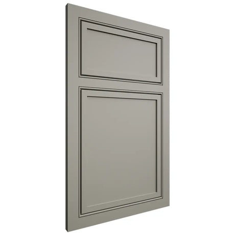 Shiloh Cabinetry Beaded Inset Napa Horizontal Paintable Evergreen Fog Door