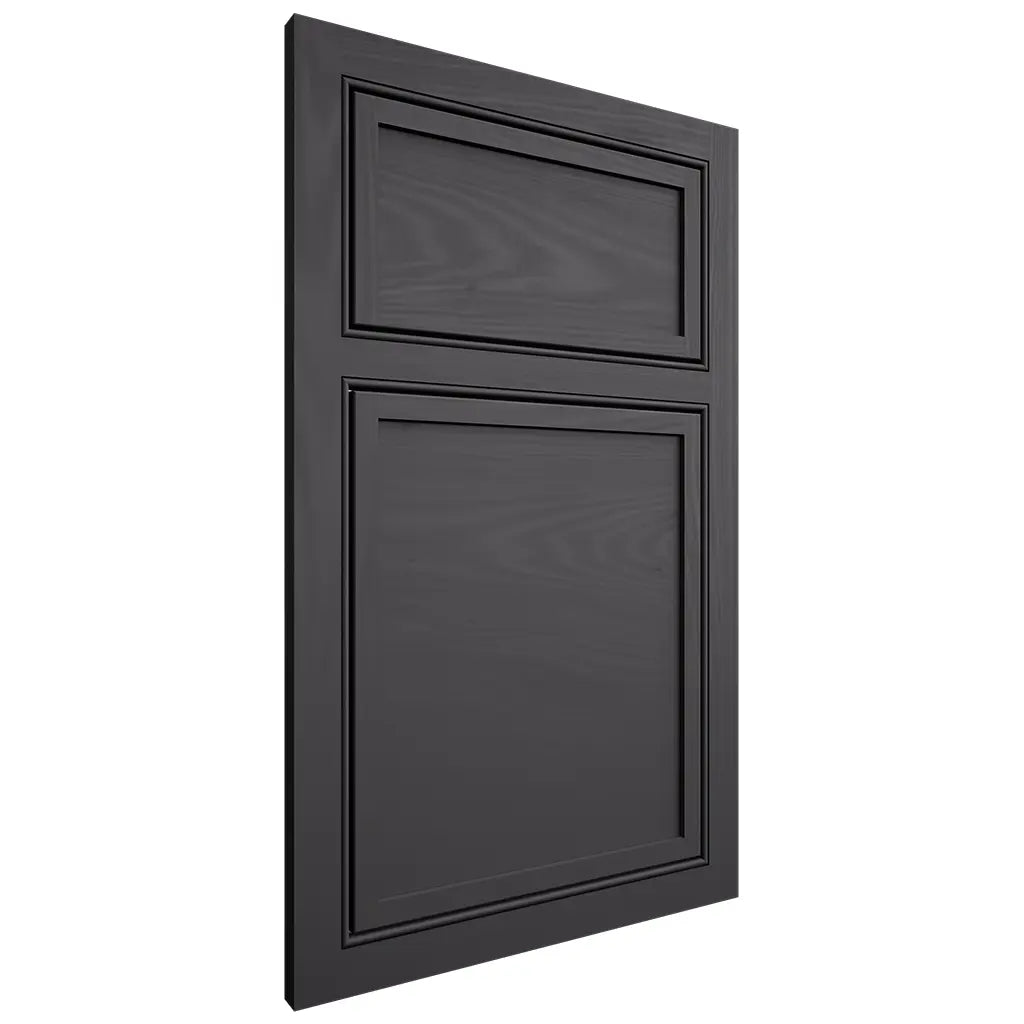 Shiloh Cabinetry Beaded Inset Napa Horizontal Poplar Plain Cut Cadet Door