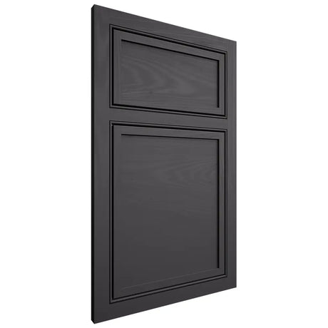 Shiloh Cabinetry Beaded Inset Napa Horizontal Poplar Plain Cut Cadet Door