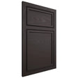 Shiloh Cabinetry Beaded Inset Napa Horizontal Poplar Plain Cut Carbon Door