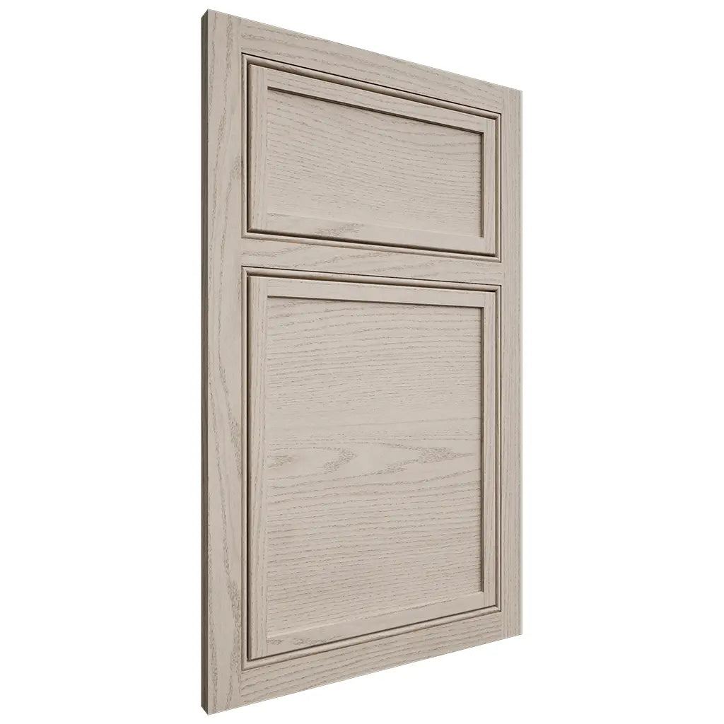 Shiloh Cabinetry Beaded Inset Napa Horizontal Walnut Plain Cut Seagull Door