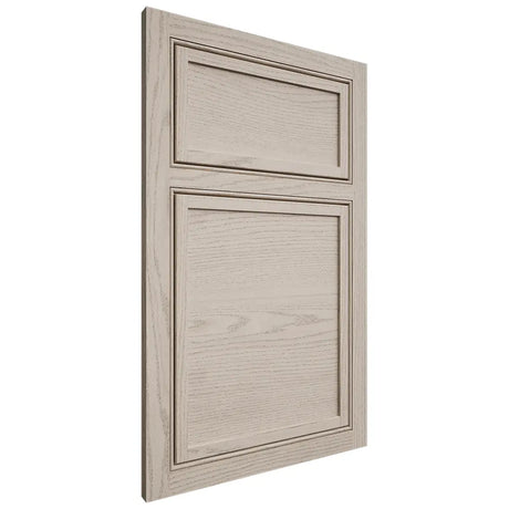 Shiloh Cabinetry Beaded Inset Napa Horizontal Walnut Plain Cut Seagull Door