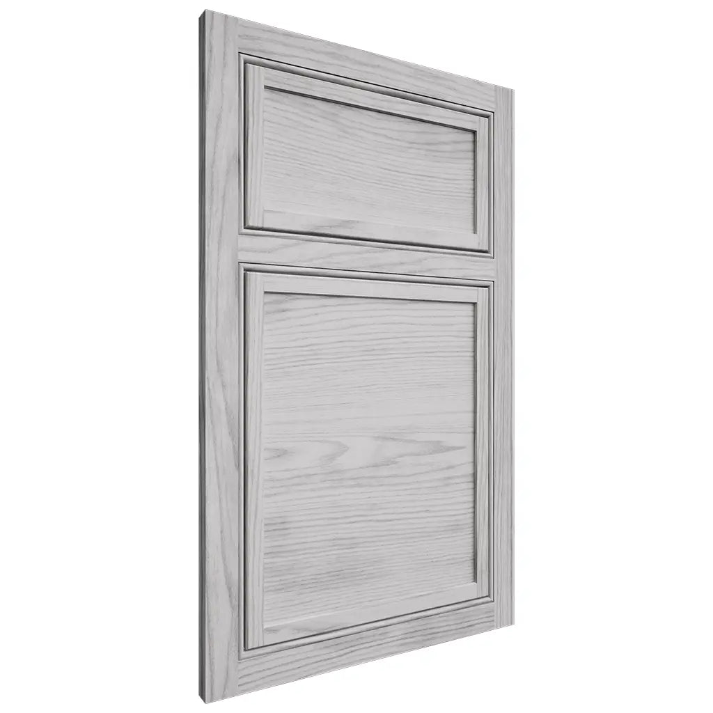 Shiloh Cabinetry Beaded Inset Napa Horizontal Walnut Plain Cut Stratus Door